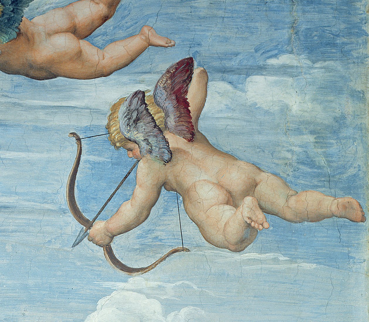 Galatea的胜利，1512-14（细节56473） 作者 拉斐尔（Raffaello Sanzio Raphael）