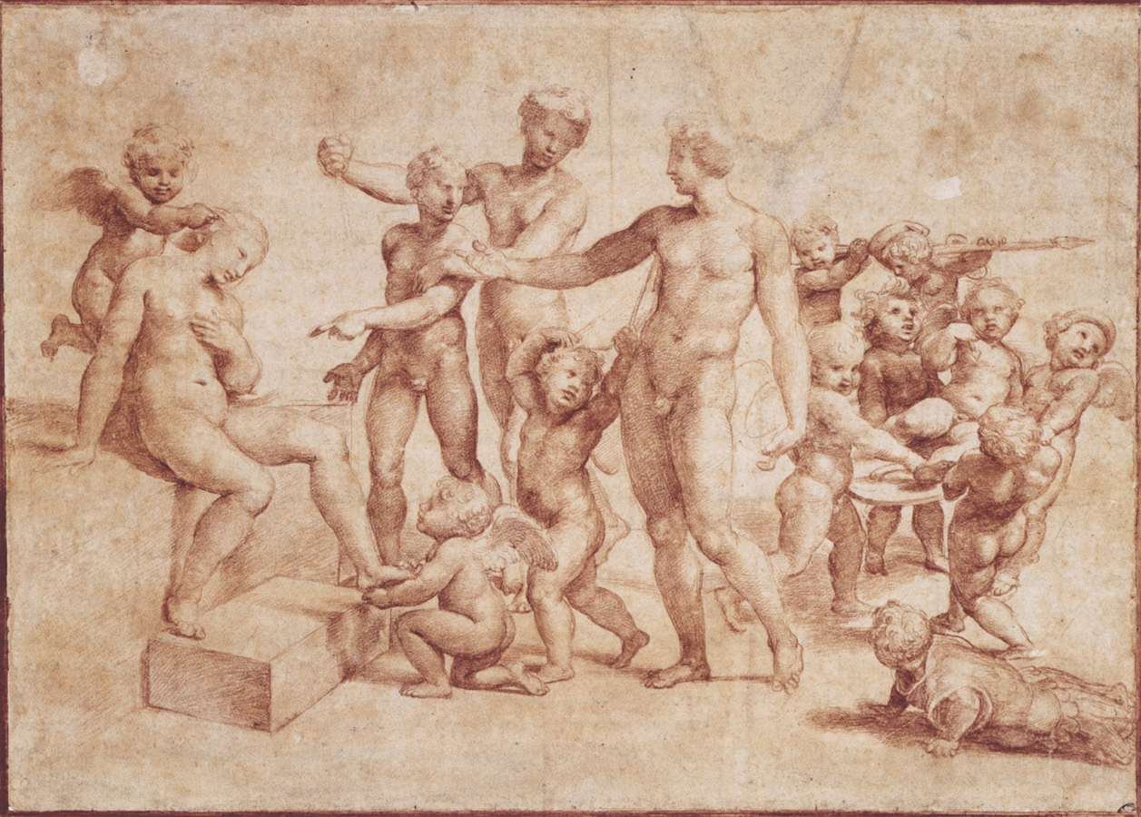 亚历山大和罗克珊的婚礼 作者 拉斐尔（Raffaello Sanzio Raphael）