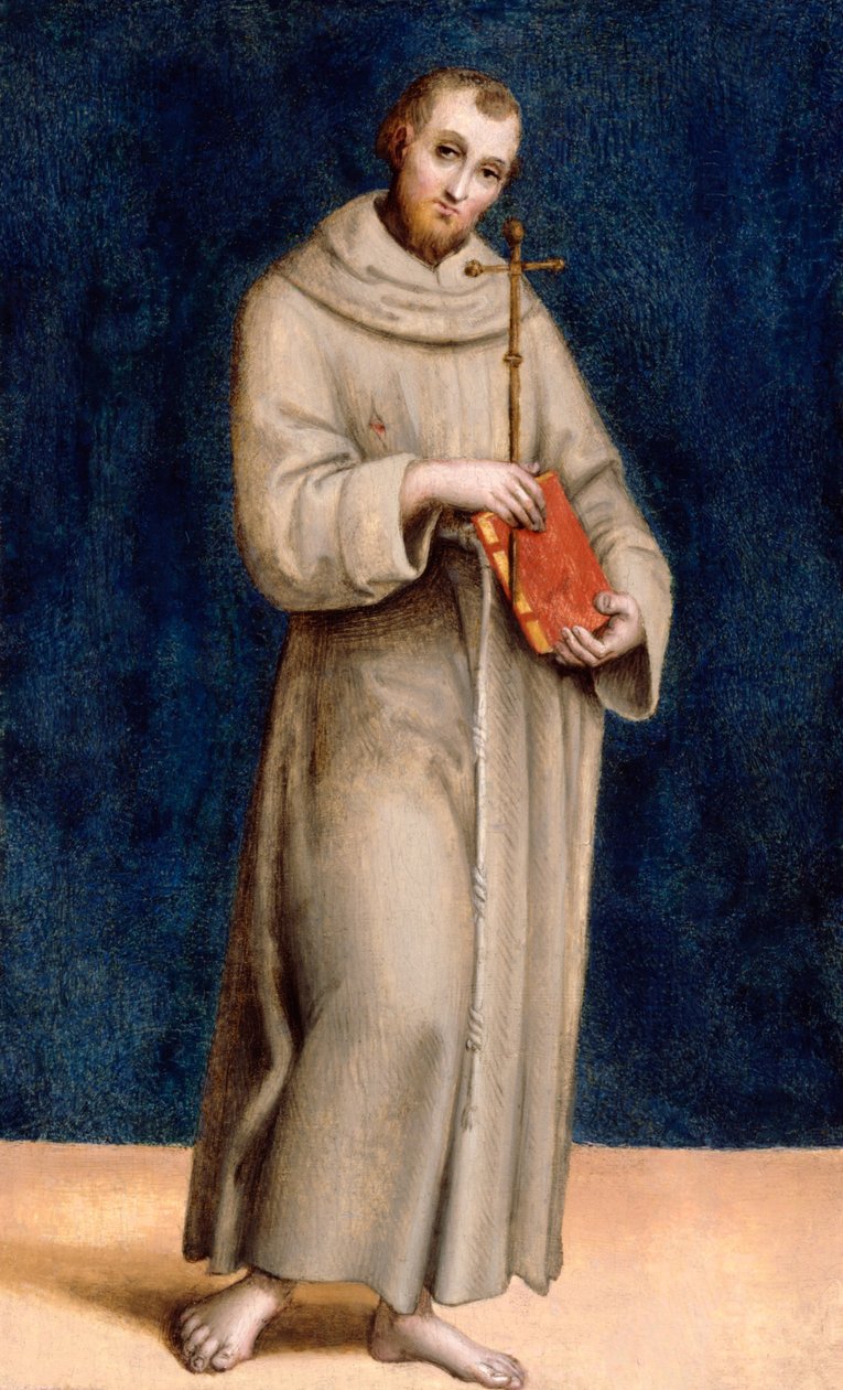 阿西西的圣弗朗西斯 作者 拉斐尔（Raffaello Sanzio Raphael）