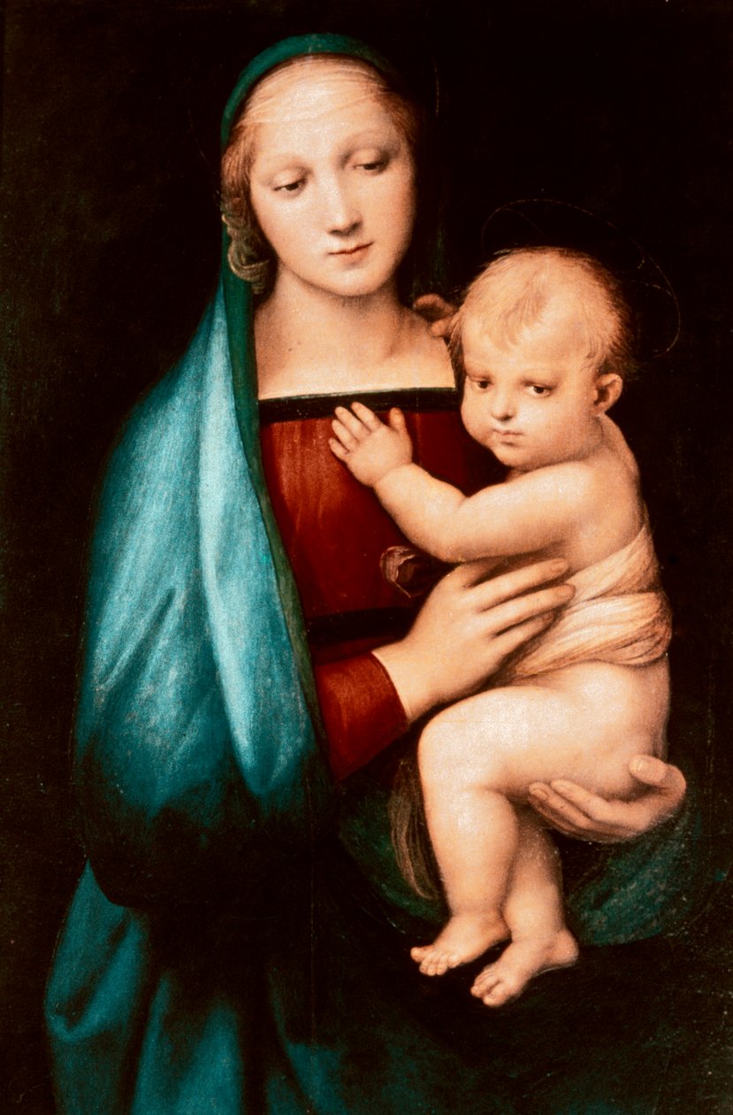 圣母玛利亚（1504） 作者 拉斐尔（Raffaello Sanzio Raphael）