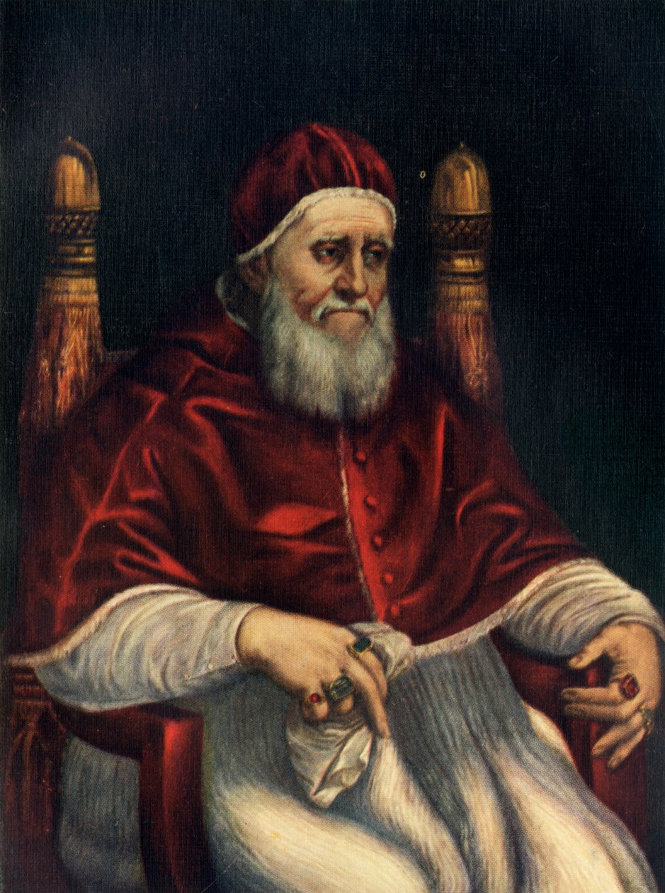朱利叶斯二世教皇，c1512，c1912 作者 拉斐尔（Raffaello Sanzio Raphael）
