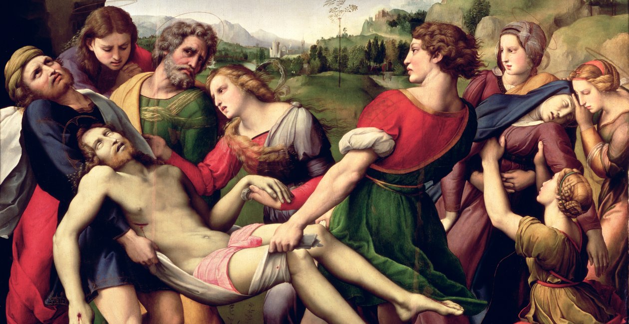 沉积，1507（细节62308） 作者 拉斐尔（Raffaello Sanzio Raphael）
