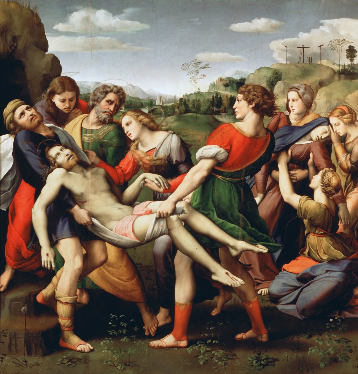 沉积，1507 作者 拉斐尔（Raffaello Sanzio Raphael）