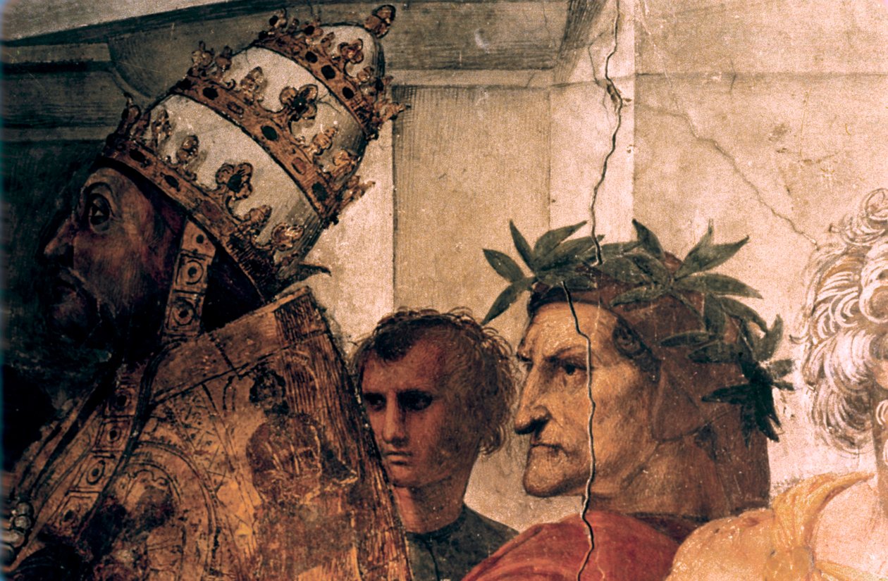 关于圣礼细节的争议，1508-1509 作者 拉斐尔（Raffaello Sanzio Raphael）