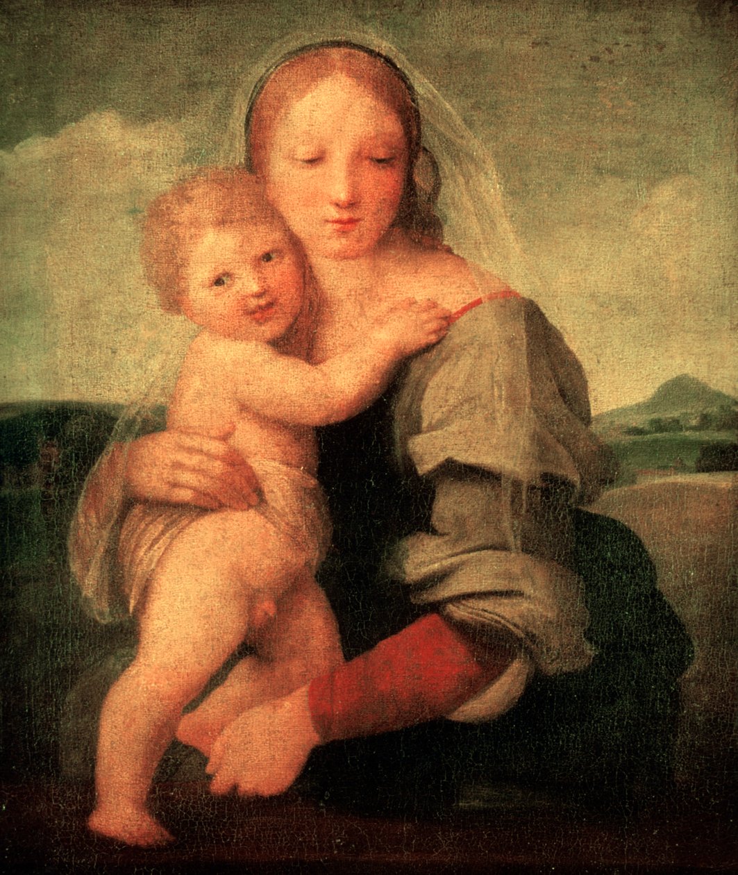 麦金托什麦当娜（c1510-1512） 作者 拉斐尔（Raffaello Sanzio Raphael）