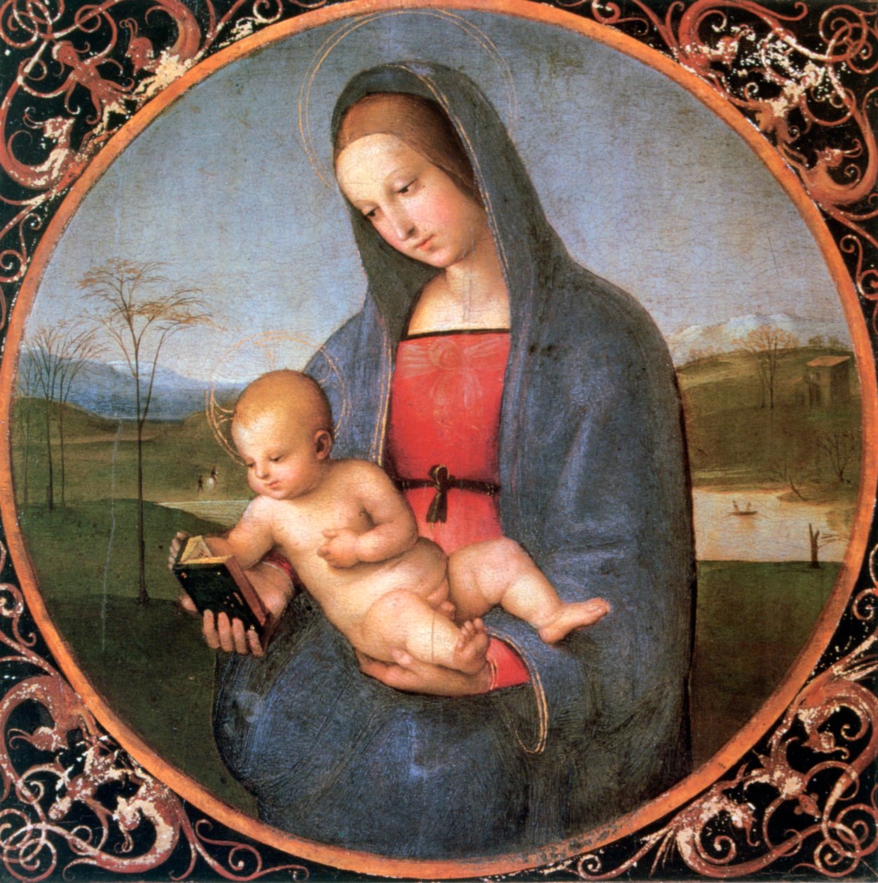圣母玛利亚（Madonna Conestabile），1502-1503年 作者 拉斐尔（Raffaello Sanzio Raphael）