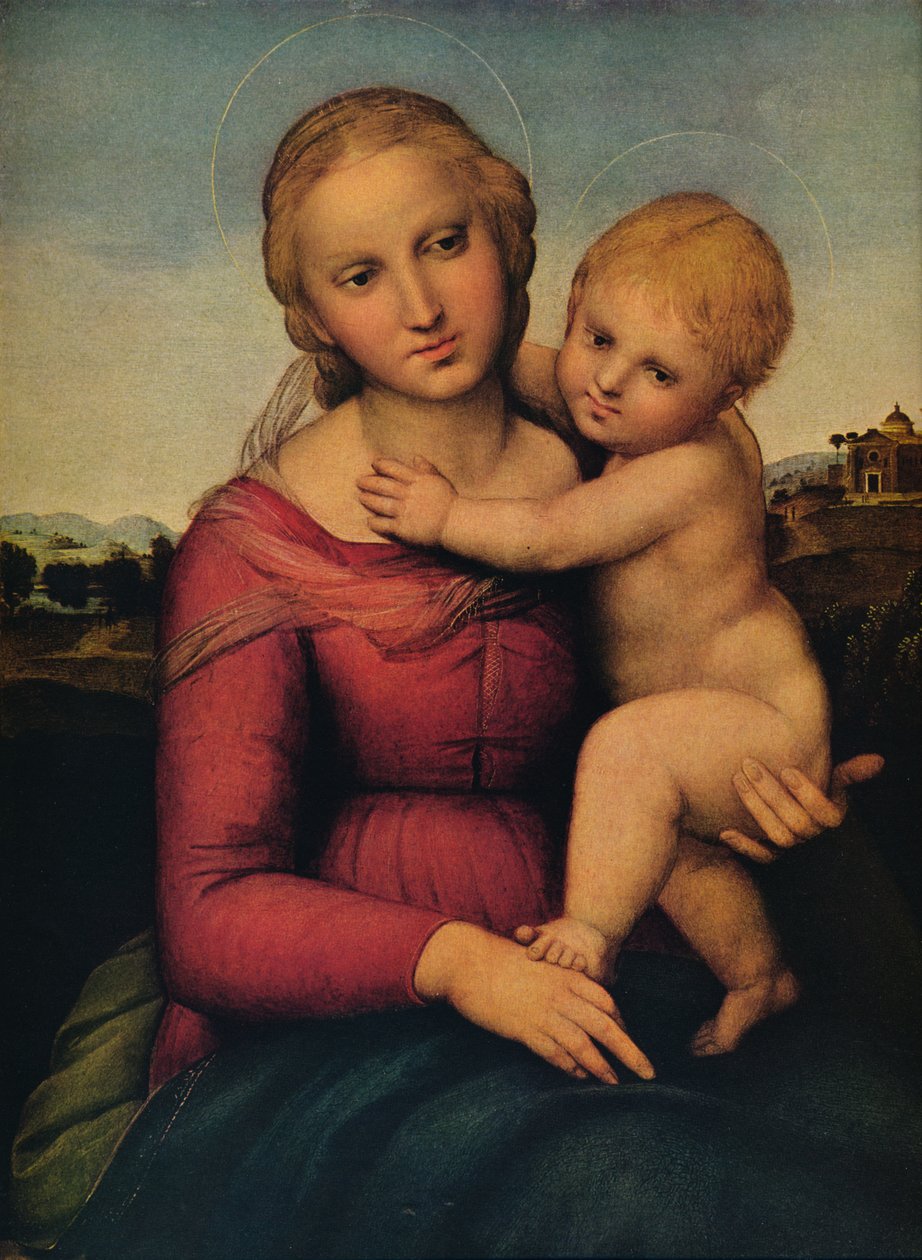 小考珀·麦当娜（1505） 作者 拉斐尔（Raffaello Sanzio Raphael）