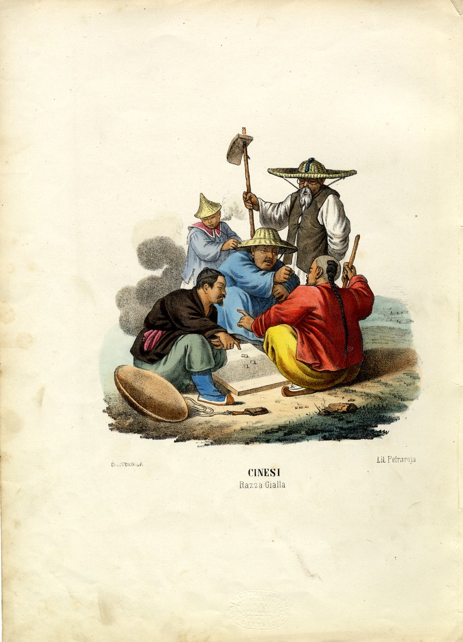 中国人，1863-79 作者 雷蒙多·彼得罗亚