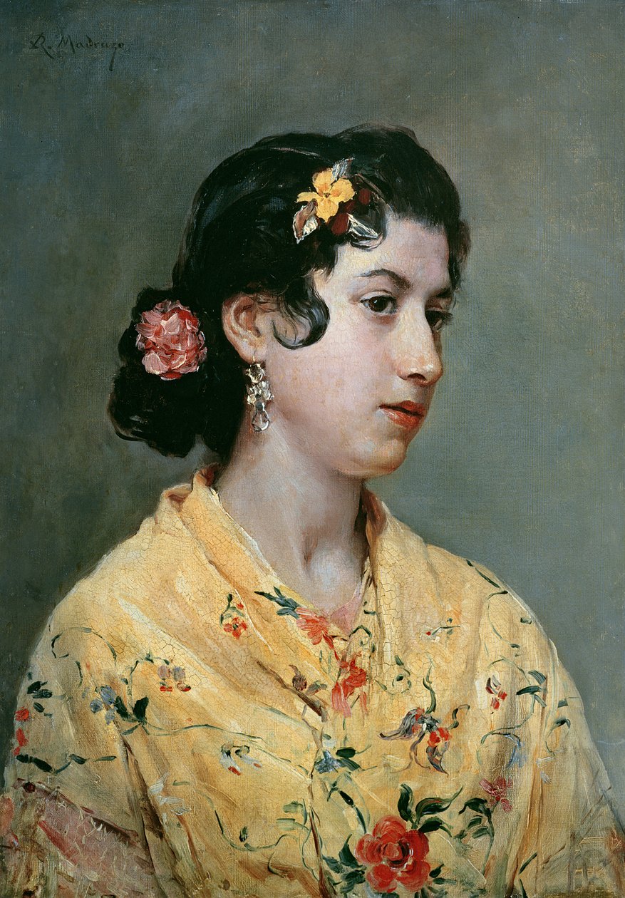 安达卢西亚女人，1898年 作者 Raimundo de Madrazo y Garreta