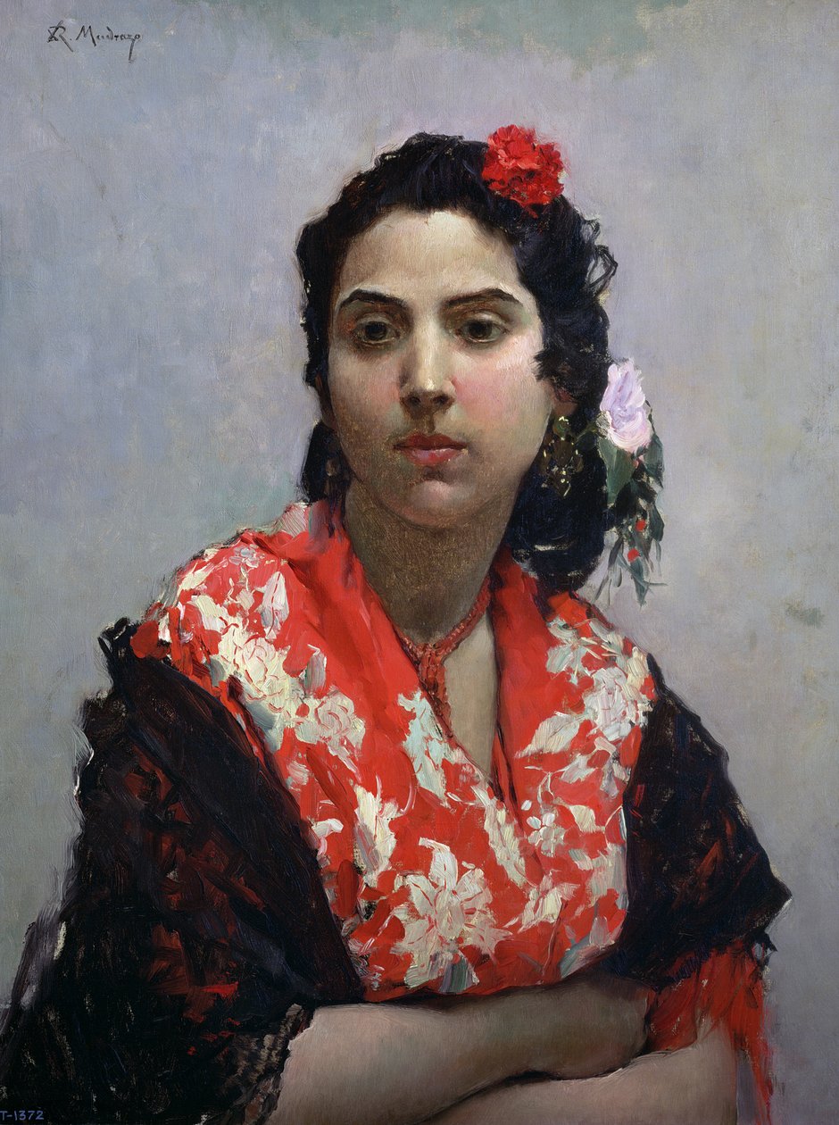 吉普赛女人 作者 Raimundo de Madrazo y Garreta