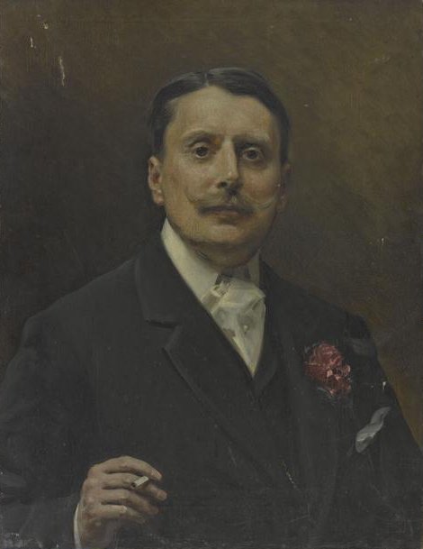 Monsieur de Waru的肖像 作者 Raimundo de Madrazo y Garreta
