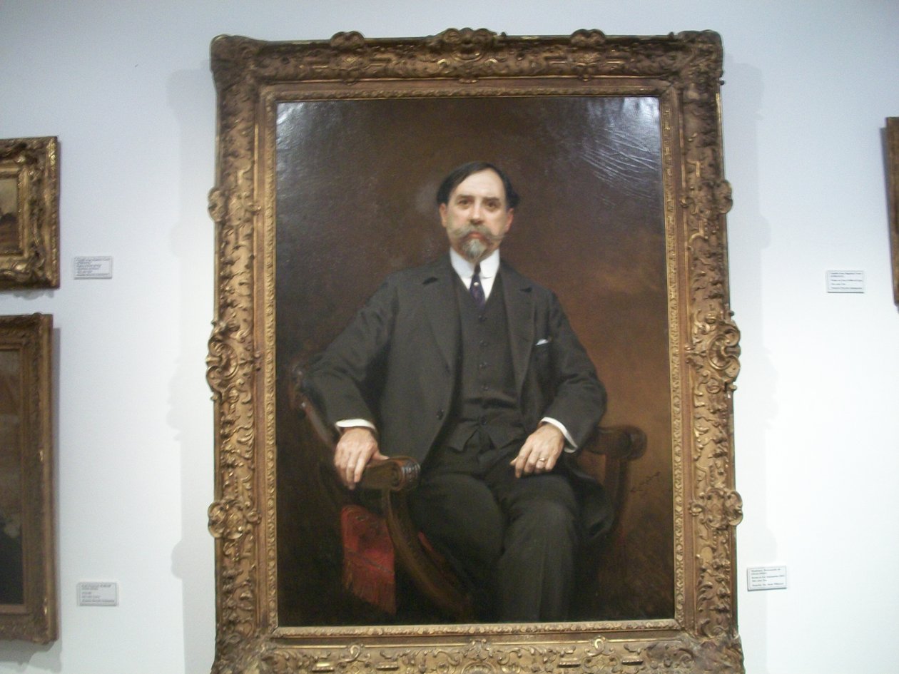 Jose Santamarina博士的肖像 作者 Raimundo de Madrazo y Garreta