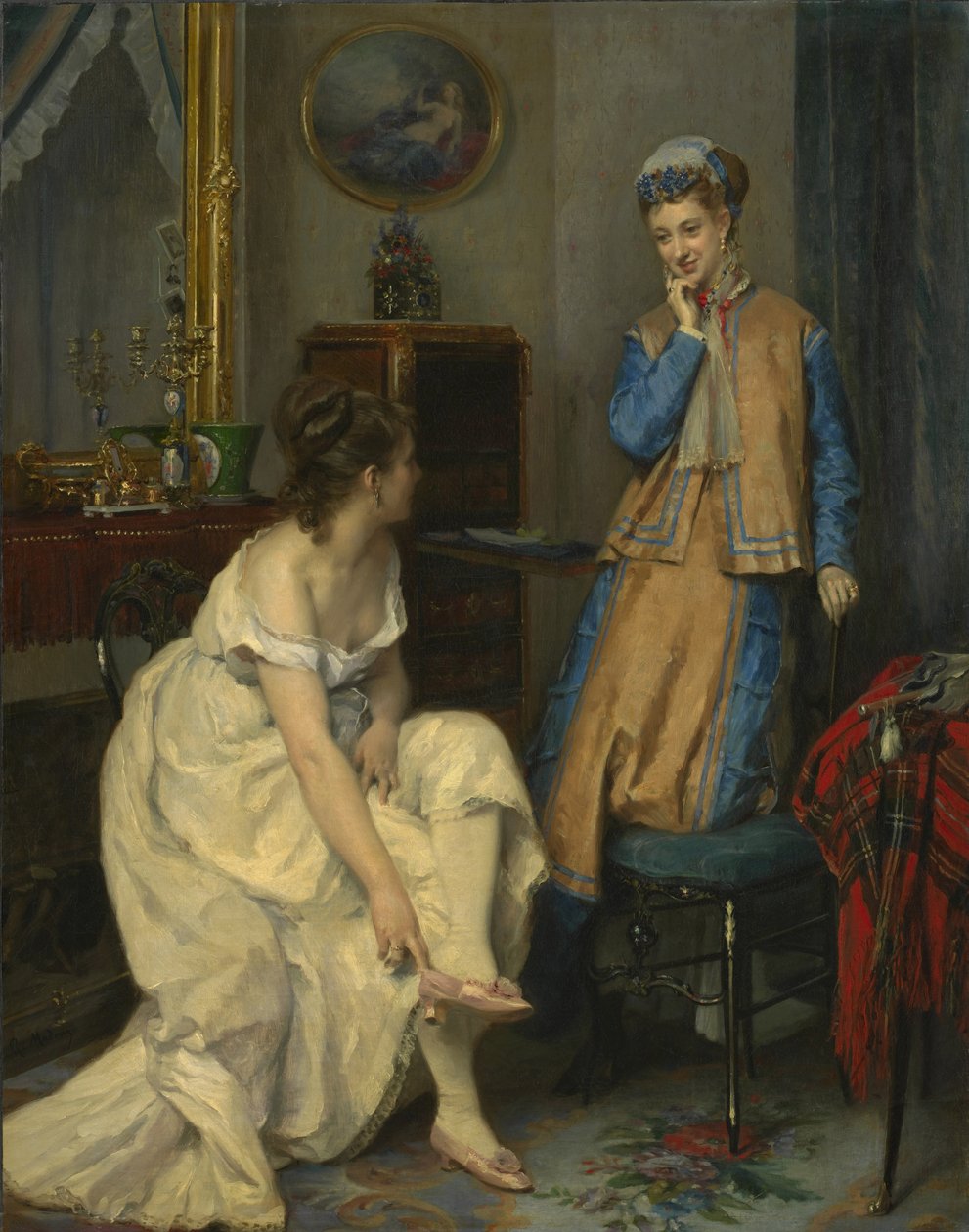 信心，约1870年 作者 Raimundo de Madrazo y Garreta