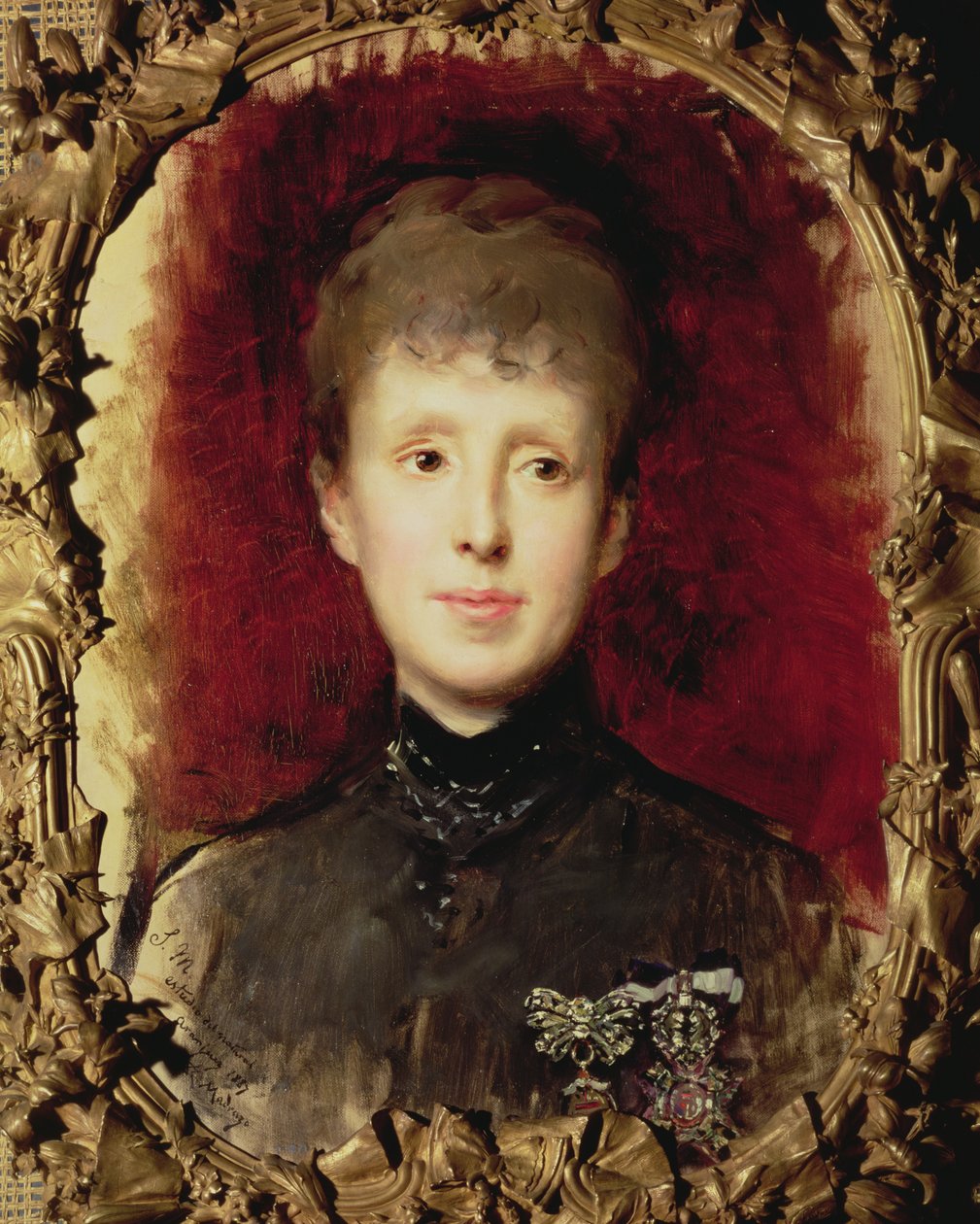 哈斯堡的玛丽克里斯汀，1887年 作者 Raimundo de Madrazo y Garreta