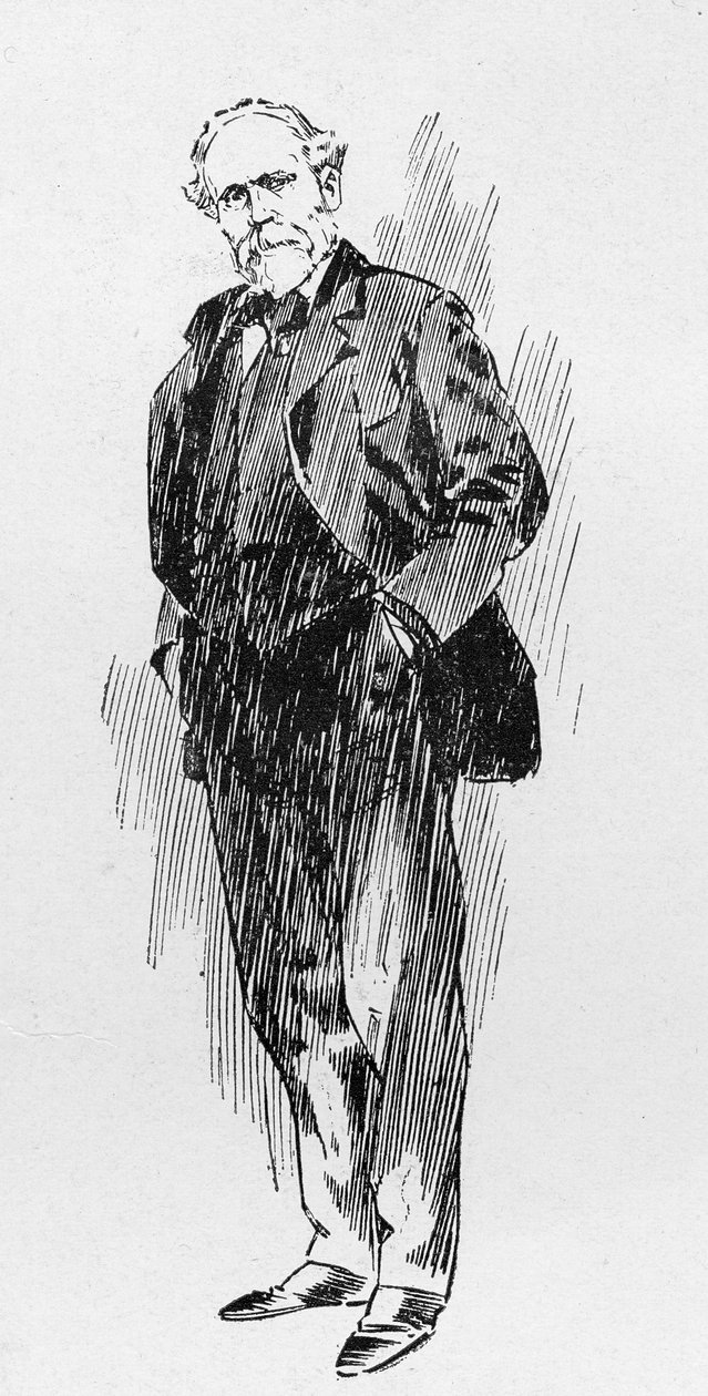 工党领袖凯尔哈迪先生，1906年10月27日在&39;图形&39;上发表题为&39;重组议会&39;的文章 作者 拉尔夫·切弗