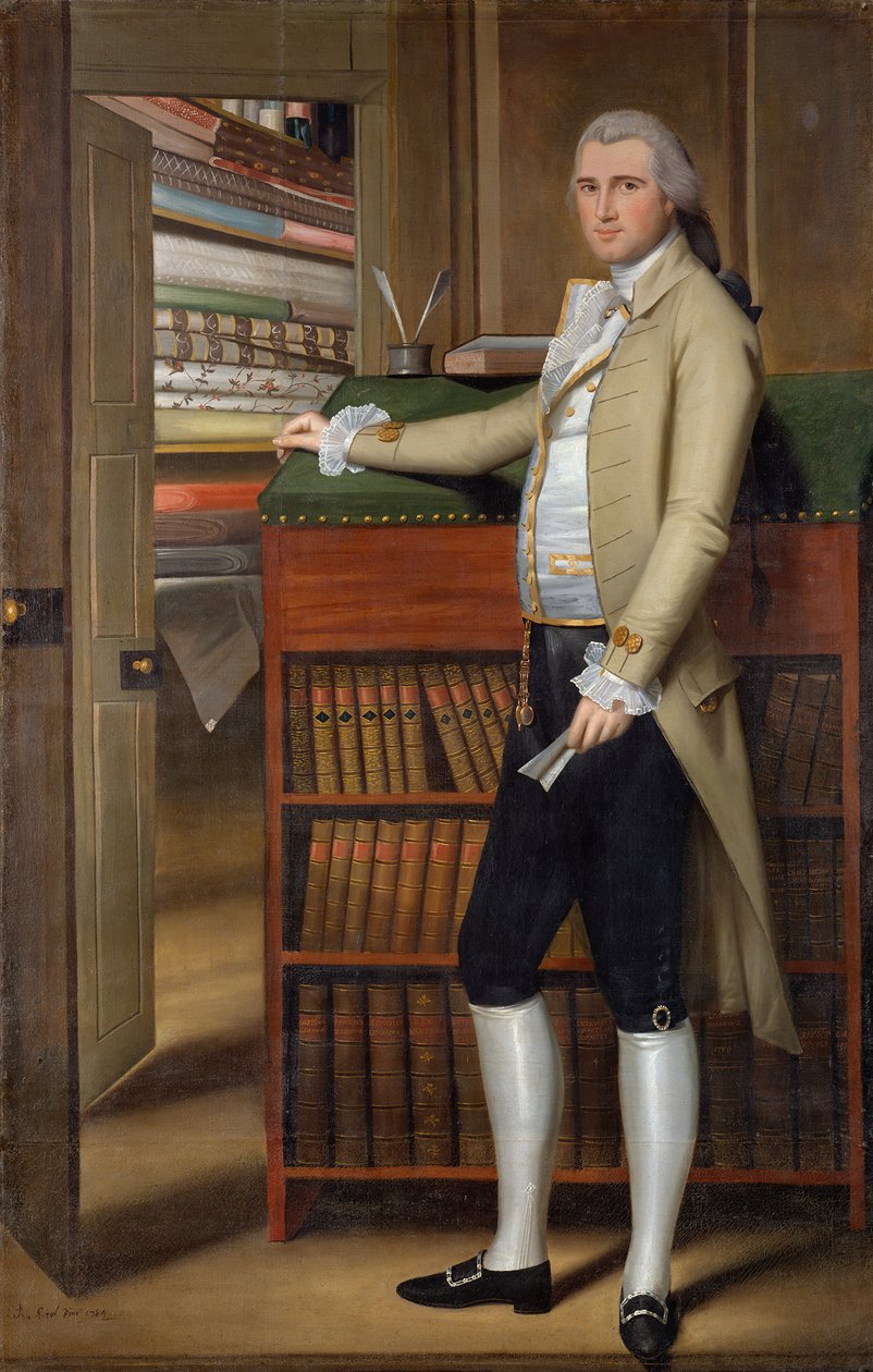以利亚·博德曼（Elijah Boardman），1789年。 作者 拉尔夫·厄尔