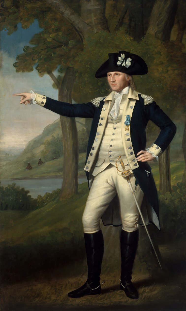 马里努斯·威利特（Marinus Willett），约1791年。 作者 拉尔夫·厄尔