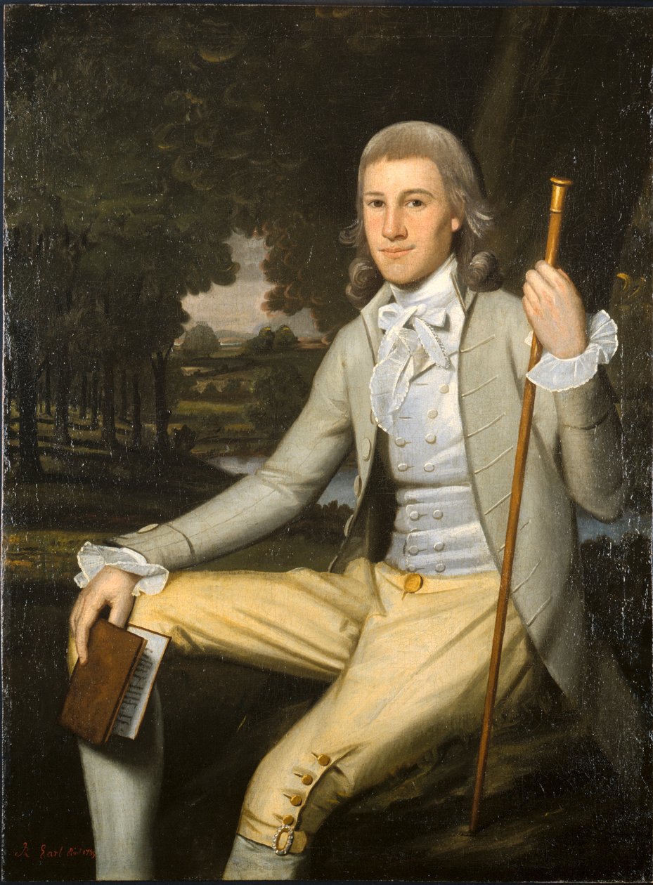 小摩西·西摩（Moses Seymour，Jr。），1789年。 作者 拉尔夫·厄尔