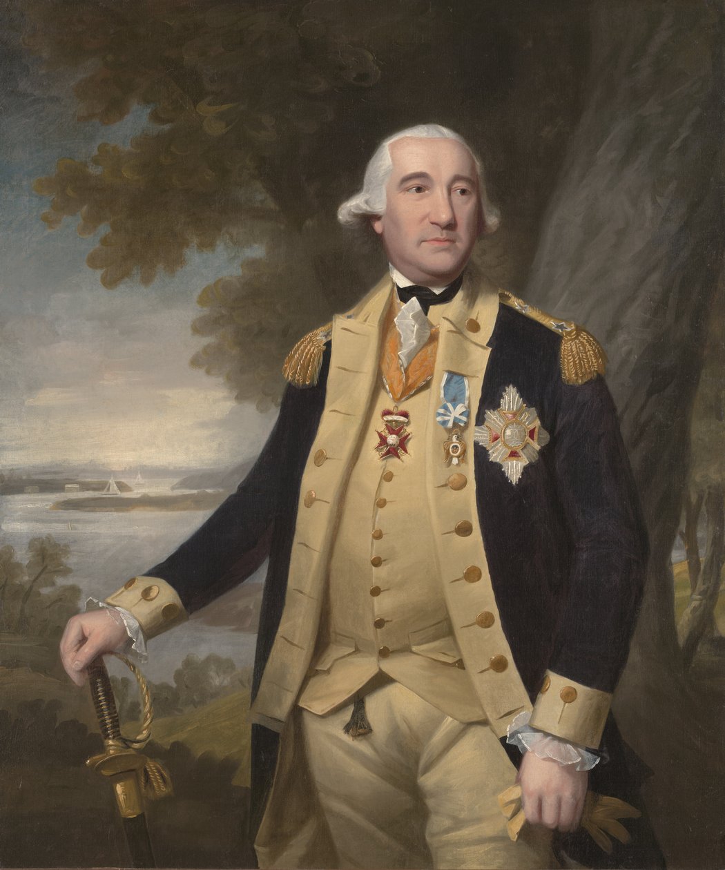 Baron Friedrich Wilhelm Augustus von Steuben，1786年 作者 拉尔夫伯爵或伯爵