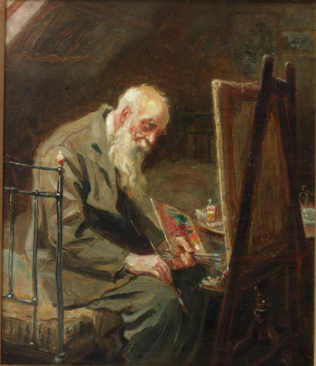艺术长久，人生短暂，1900 作者 拉尔夫·赫德利