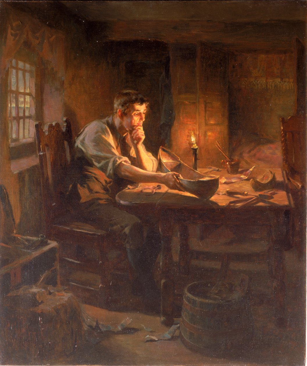 救生艇的发明，Willie Willhave，南希尔兹，1789年，1896年 作者 拉尔夫·赫德利