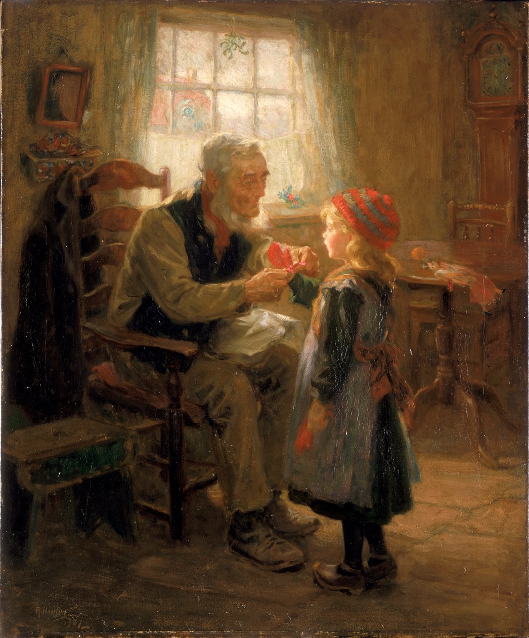 连指手套，1907年 作者 拉尔夫·赫德利