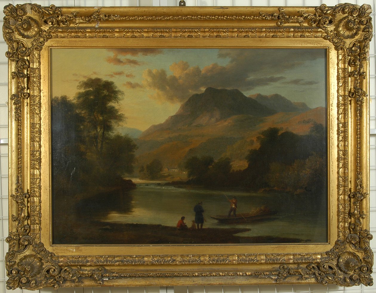 Loughrigg和Brathay河，c.1807 作者 拉姆齐·理查德·雷纳格（Ramsay Richard Reinagle）