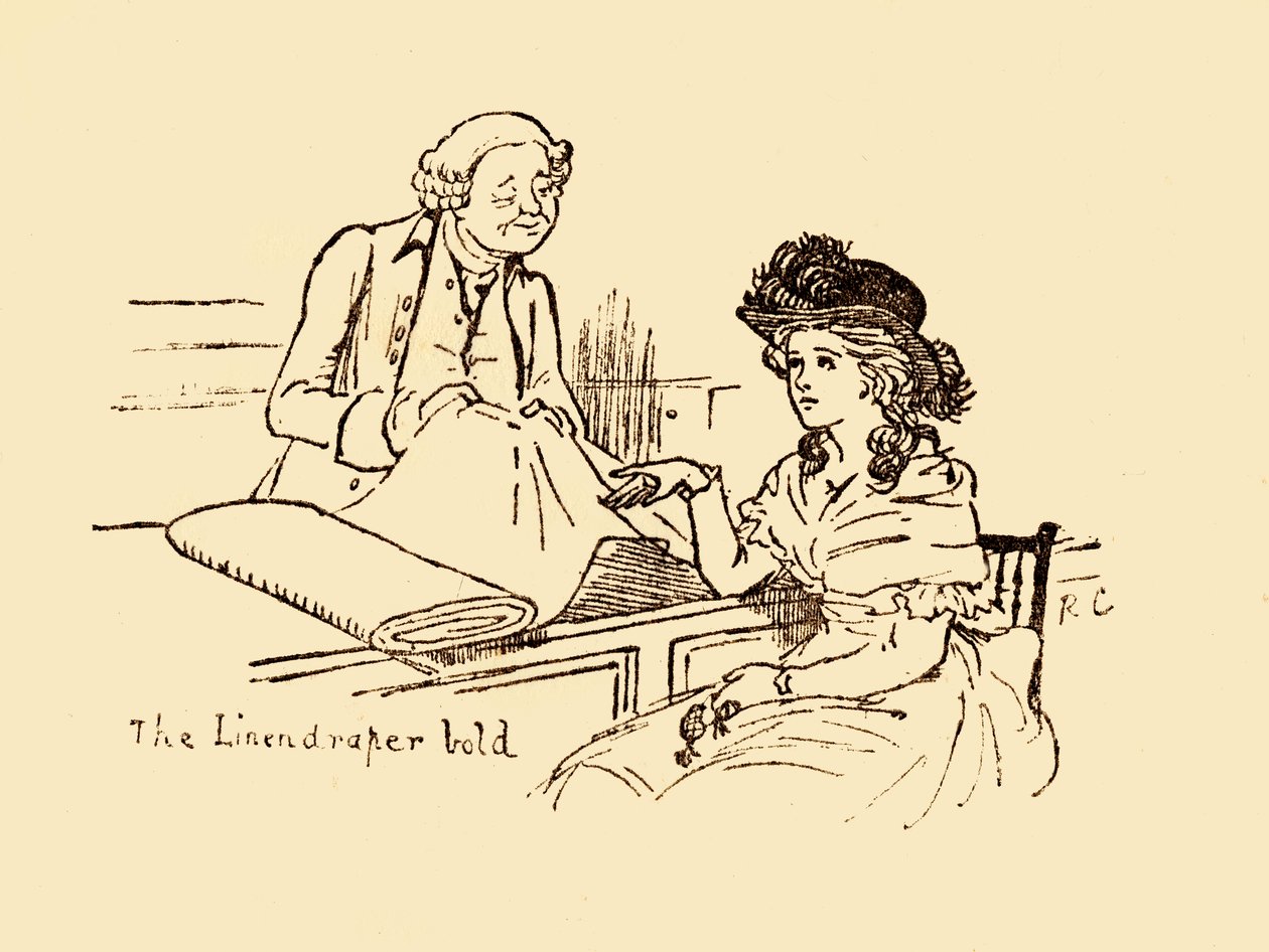 The Linendraper Bold，1878，c1918。 作者 伦道夫·卡尔德科特