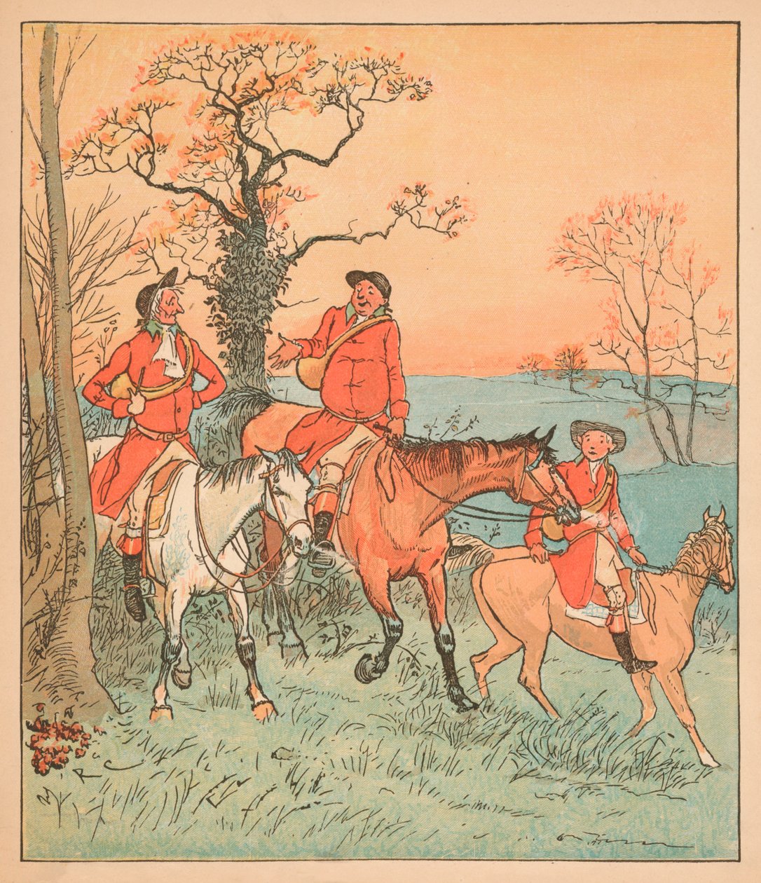 这场猎杀并没有付出，1880年。 作者 伦道夫·卡尔德科特