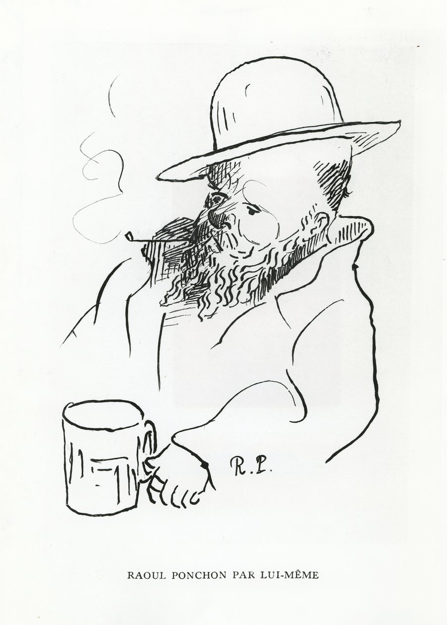 自画像 作者 拉乌尔·庞克（Raoul Ponchon）