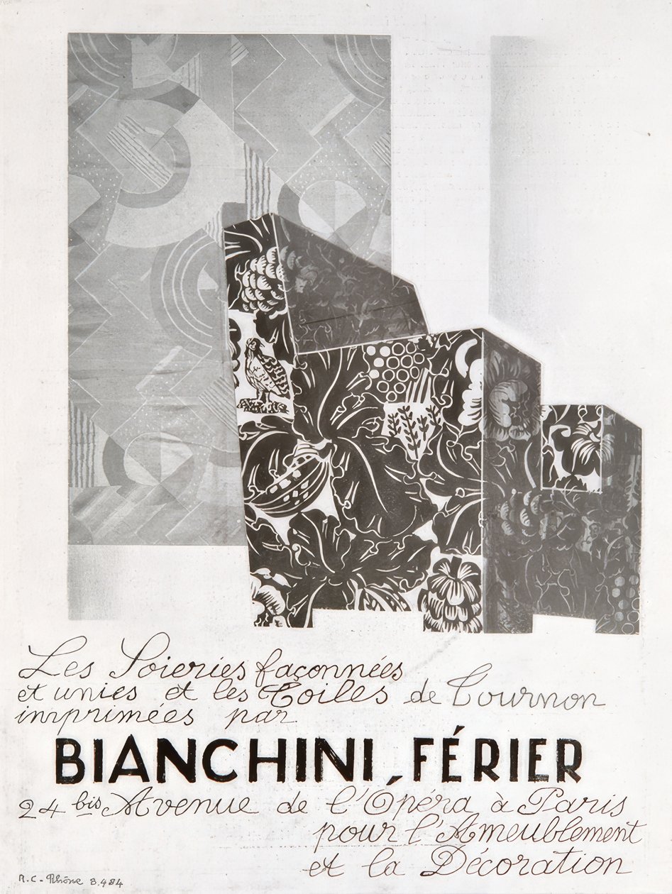 拉乌尔-杜菲（Raoul Dufy）用图尔农帆布制作的软垫扶手椅 作者 拉乌尔·杜菲