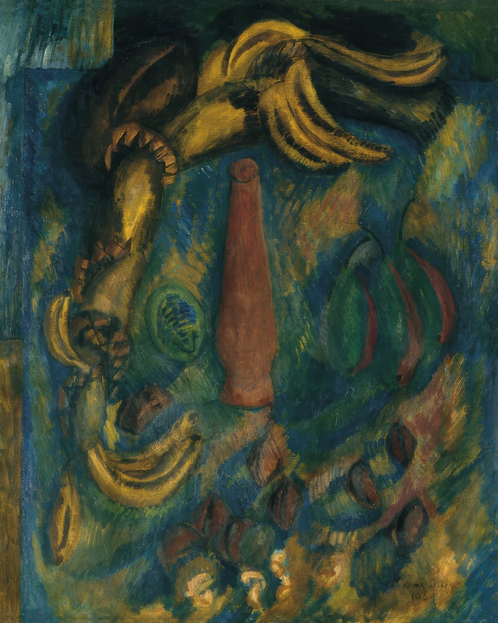 香蕉静物画 作者 拉乌尔·杜菲