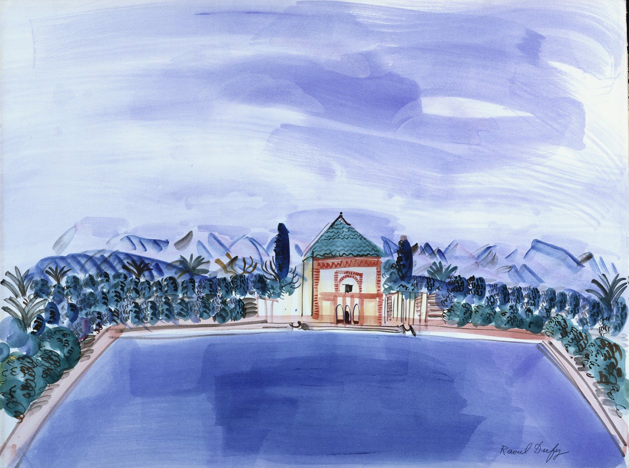 梅纳拉泳池 作者 拉乌尔·杜菲