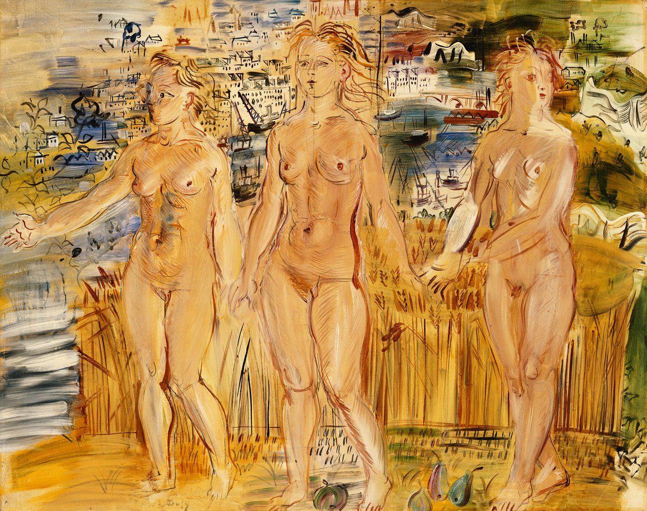 三圣母》；Les Trois Graces 作者 拉乌尔·杜菲