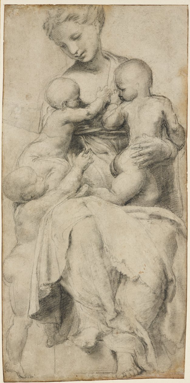 慈善机构，WA1846.294 作者 拉斐尔（Raffaello Sanzio Raphael）