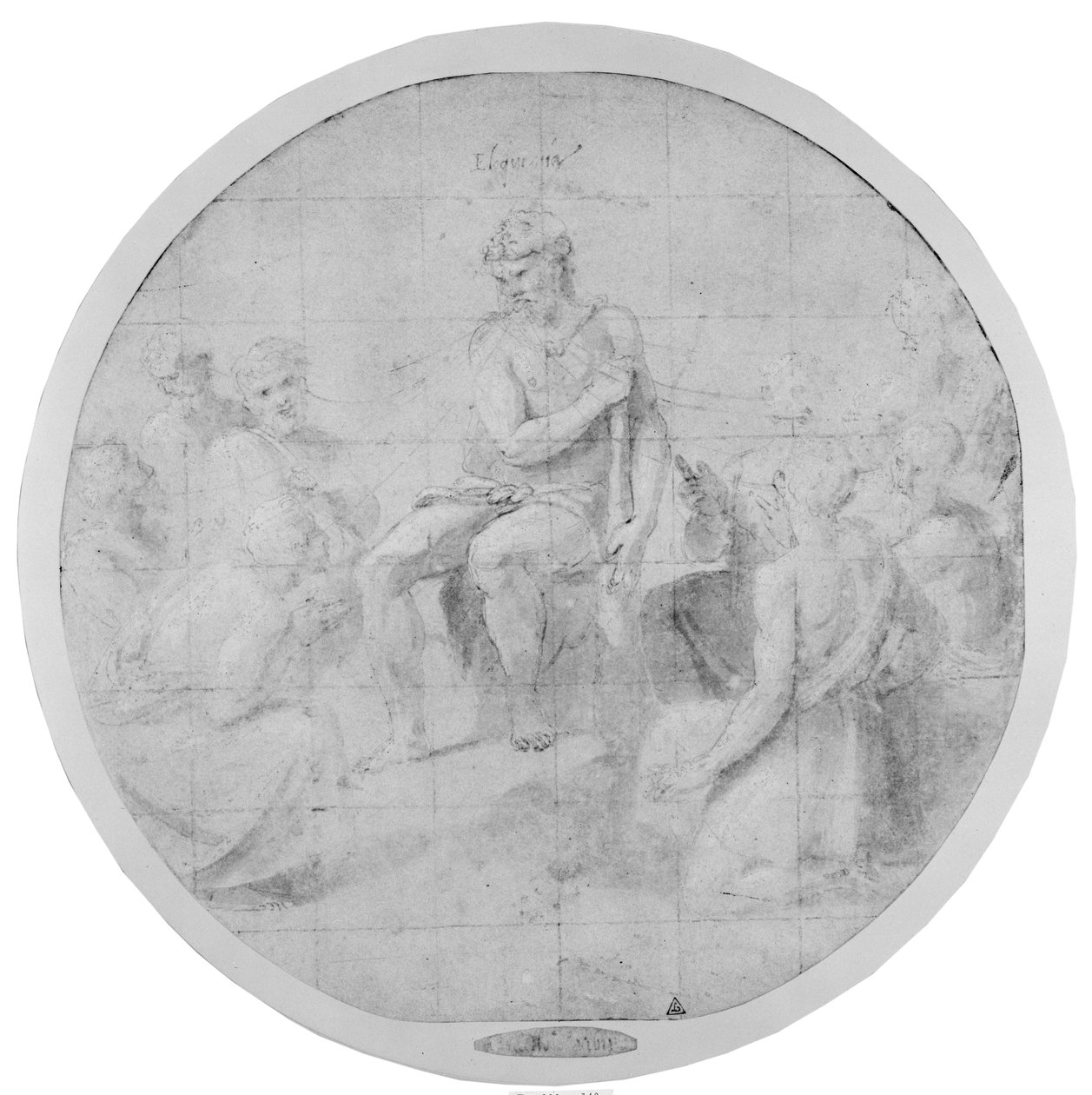 作为雄辩神灵的赫拉克勒斯，WA1846.212 作者 拉斐尔（Raffaello Sanzio Raphael）