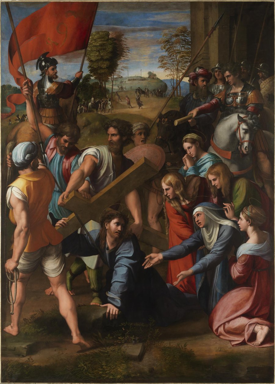 西西里岛的Spasimo 作者 拉斐尔（Raffaello Sanzio Raphael）