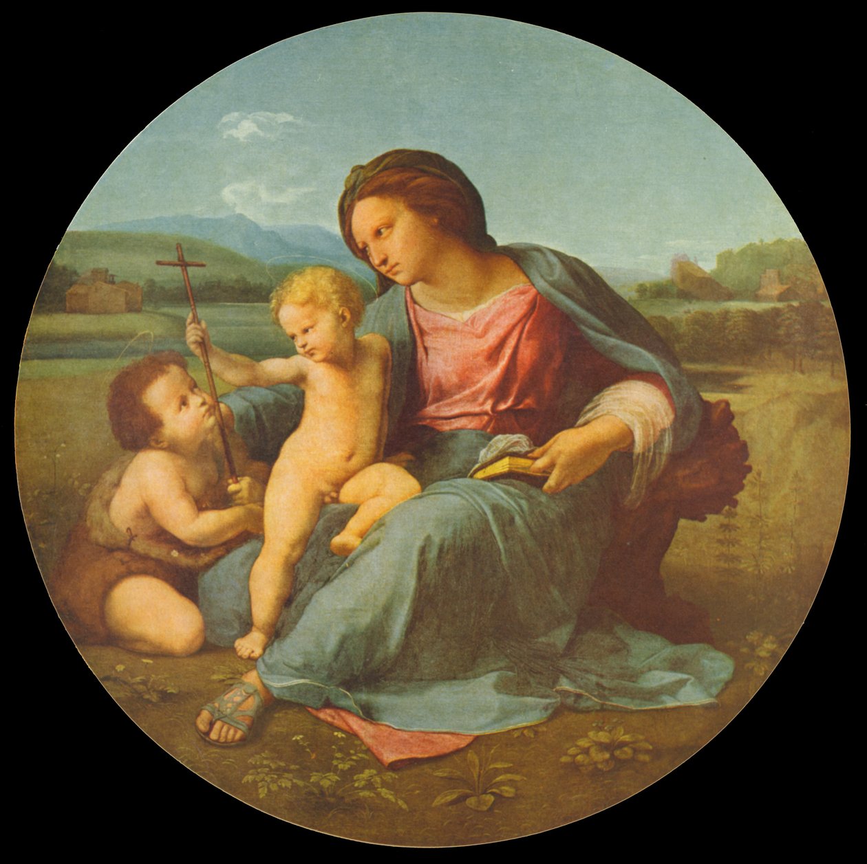 Madonna d&39;Alba 作者 拉斐尔（Raffaello Sanzio Raphael）