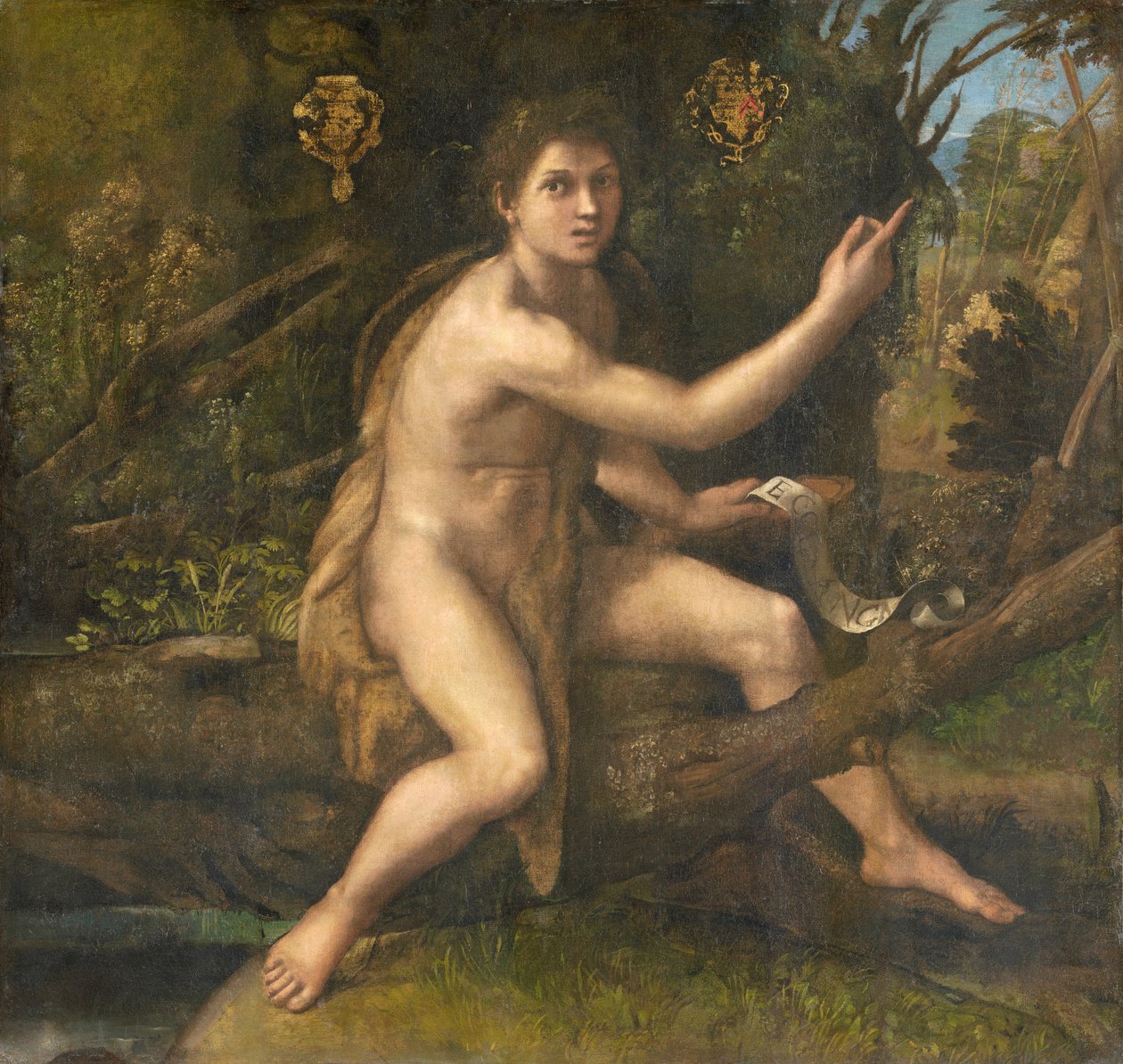 可以在1516年为Adrien Gouffier画 作者 拉斐尔（Raffaello Sanzio Raphael）