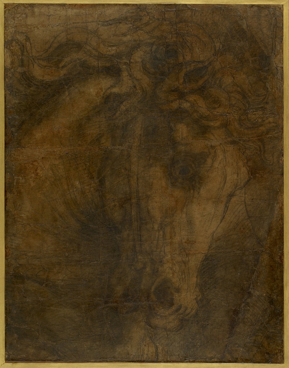 马的头，WA1846.197 作者 拉斐尔（Raffaello Sanzio Raphael）