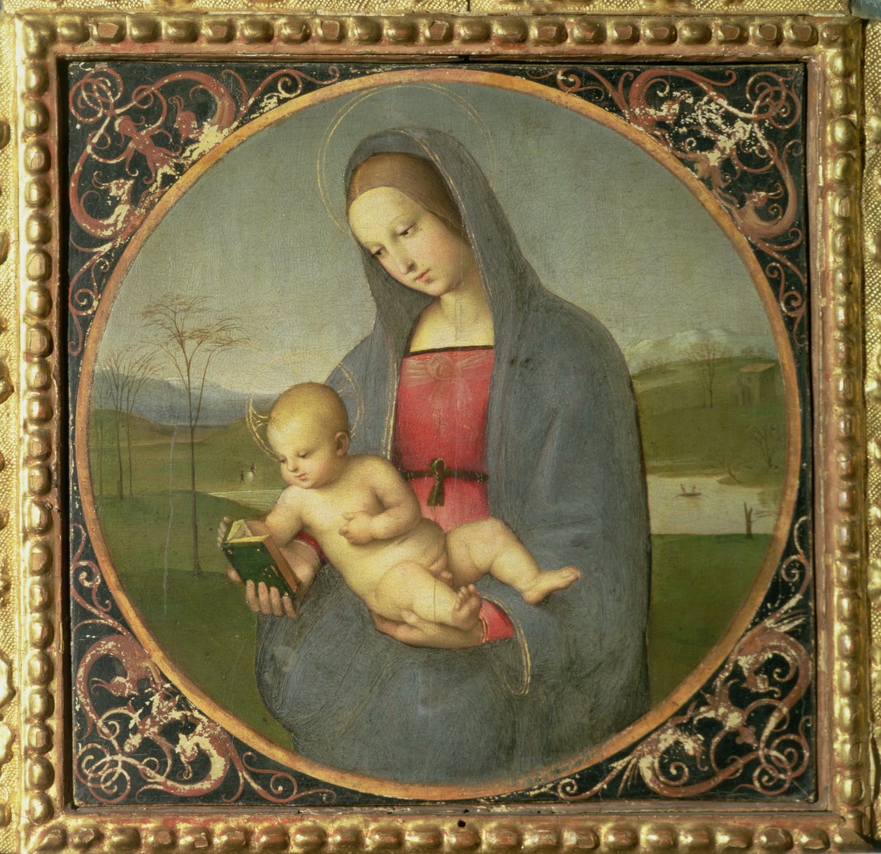 麦当娜Conestabile，150203 作者 拉斐尔（Raffaello Sanzio Raphael）