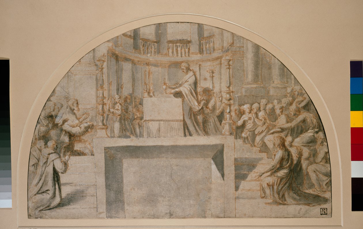 博尔塞纳的神奇弥撒 作者 拉斐尔（Raffaello Sanzio Raphael）