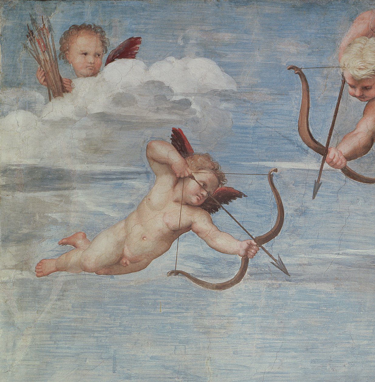 Galatea的胜利，1512-14 作者 拉斐尔（Raffaello Sanzio Raphael）
