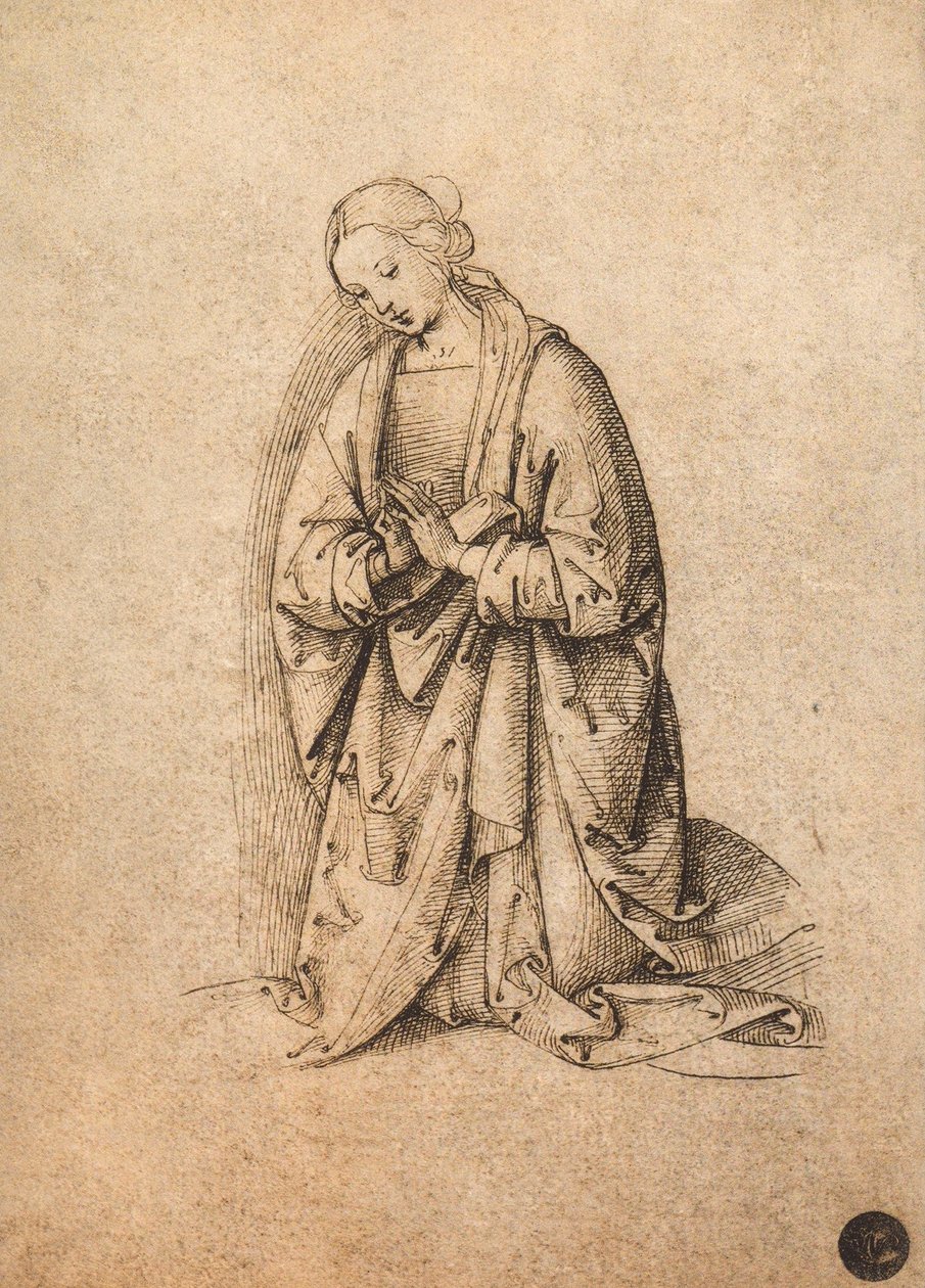 崇拜圣母;拉斐尔画，Gallerie dellAccademia，威尼斯 作者 拉斐尔（Raffaello Sanzio Raphael）