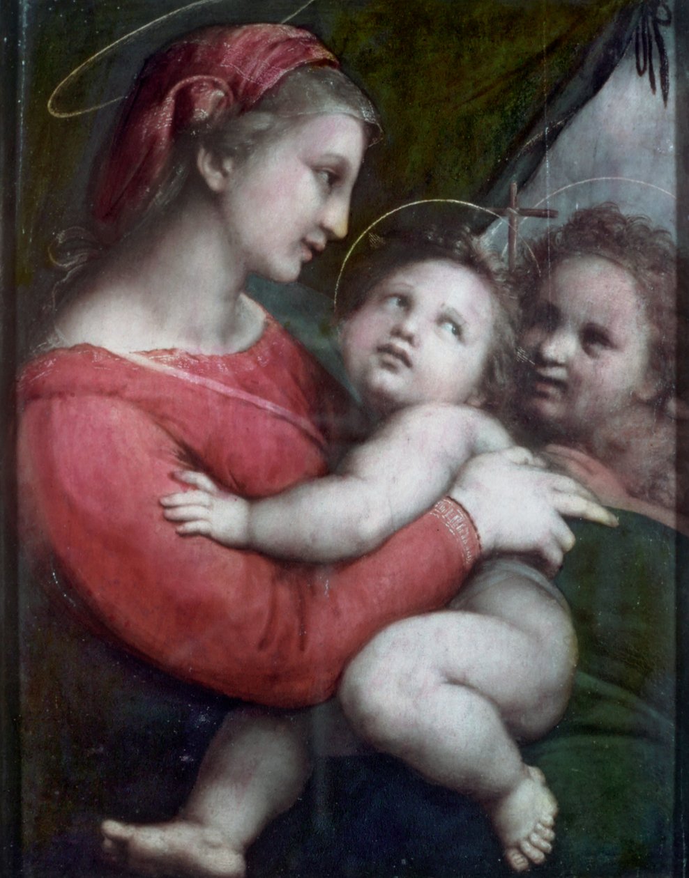 帐篷的麦当娜，1512年 作者 拉斐尔（Raffaello Sanzio Raphael）