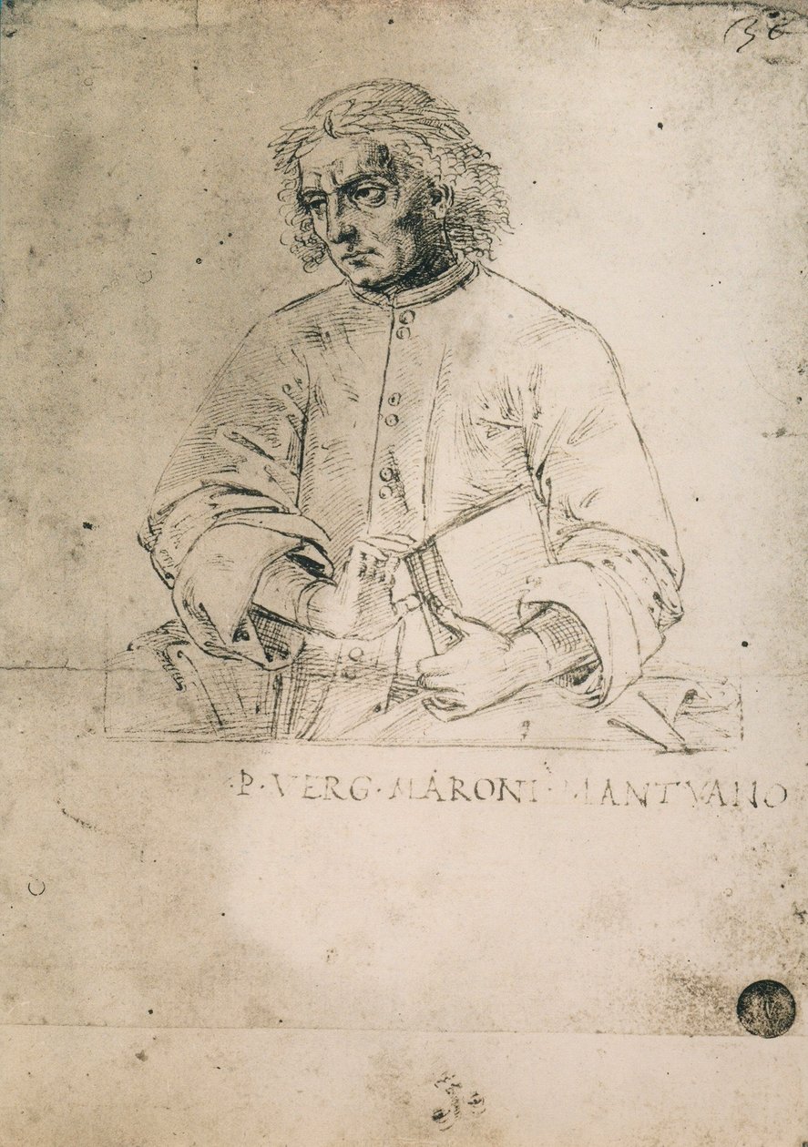 拉丁诗人维吉尔的肖像;拉斐尔画，Gallerie dellAccademia，威尼斯 作者 拉斐尔（Raffaello Sanzio Raphael）