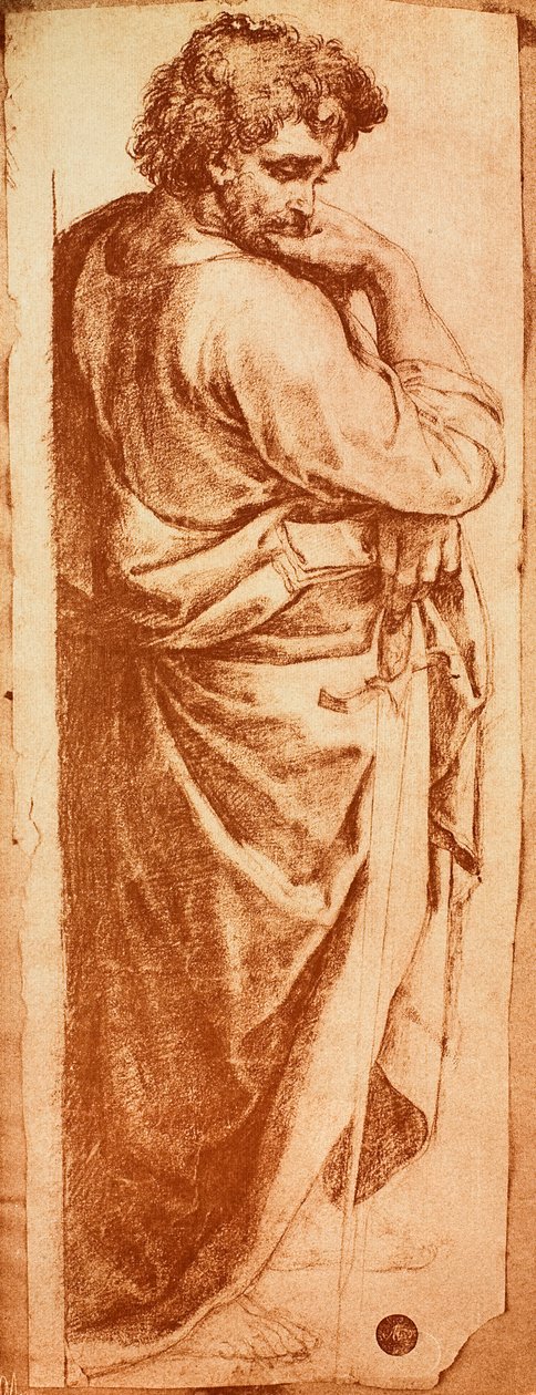 研究博洛尼亚祭坛的圣保罗;拉斐尔画，Gallerie dellAccademia，威尼斯 作者 拉斐尔（Raffaello Sanzio Raphael）