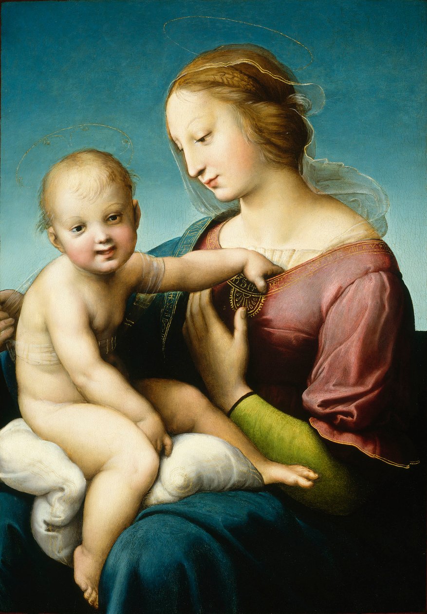 尼可利尼·科珀麦当娜（Niccolini-Cowper Madonna） 作者 拉斐尔