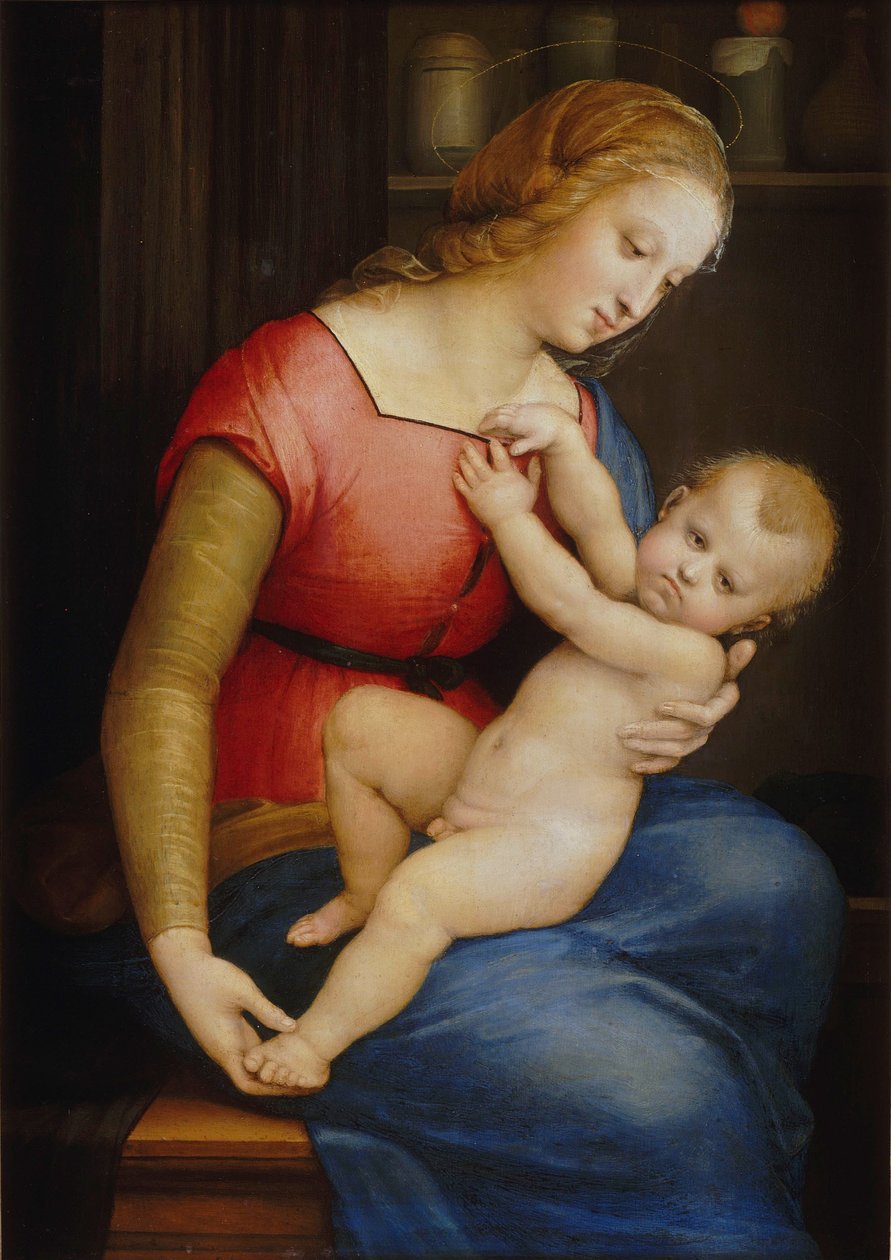麦当娜·多奥尔良（约1506-1507） 作者 拉斐尔（Raffaello Sanzio Raphael）