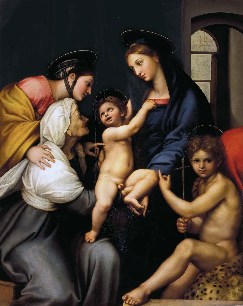 英帕纳塔的圣母，1513-1514。 作者 拉斐尔
